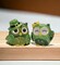 Ceramic Irish Owl Salt And Pepper Shakers, Home Décor, Gift for Her, Gift for Mom, Kitchen Décor, Irish Saint Patrick’s Day Décor
